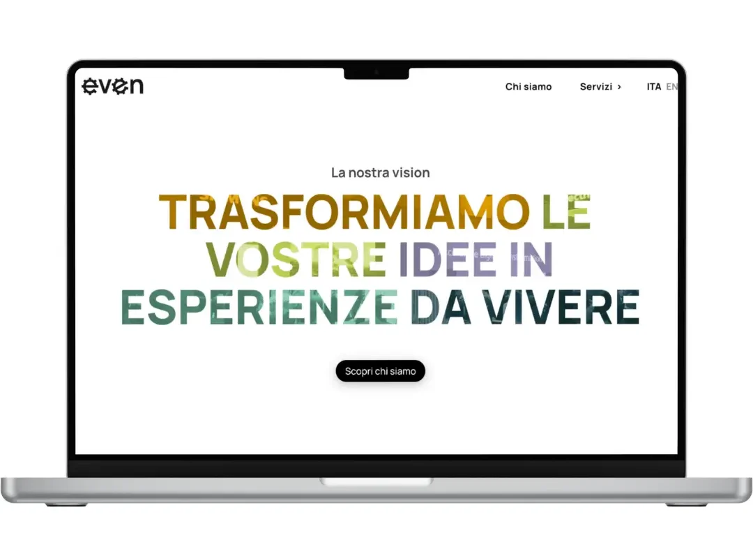 Mockup Sito Web Events Engineering