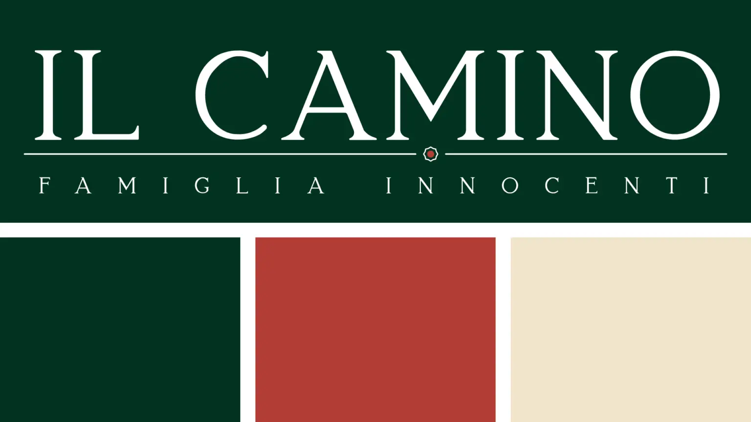Palette Colori e Logo Il Camino Innocenti